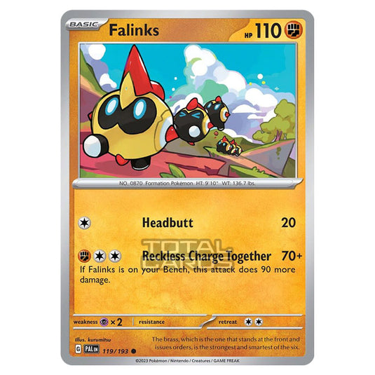 Pokemon - Scarlet & Violet - Paldea Evolved - Falinks - 119/193