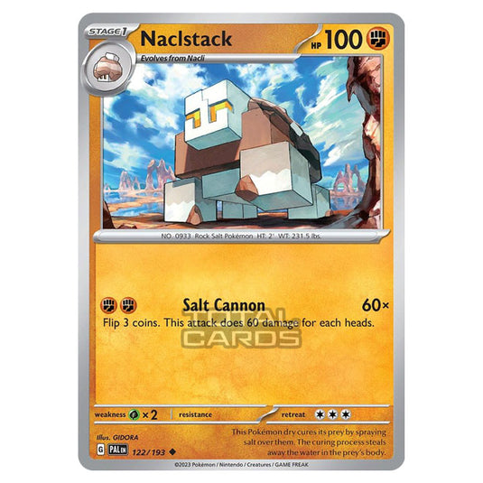 Pokemon - Scarlet & Violet - Paldea Evolved - Naclstack - 122/193