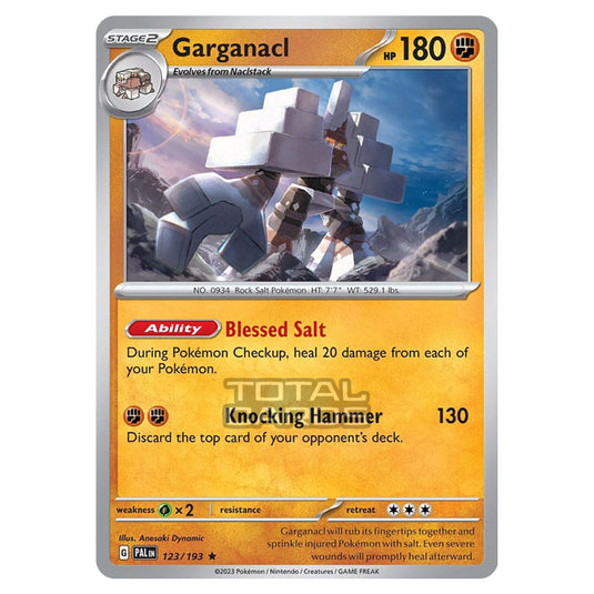 Pokemon - Scarlet & Violet - Paldea Evolved - Garganacl - 123/193