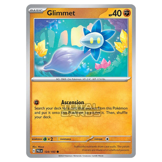 Pokemon - Scarlet & Violet - Paldea Evolved - Glimmet - 124/193