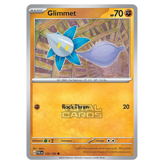 Pokemon - Scarlet & Violet - Paldea Evolved - Glimmet - 125/193