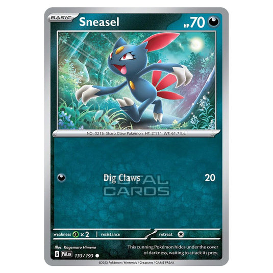 Pokemon - Scarlet & Violet - Paldea Evolved - Sneasel - 133/193