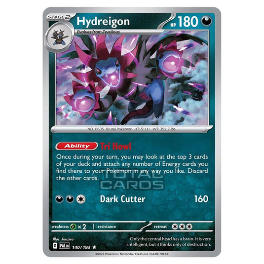 Pokemon - Scarlet & Violet - Paldea Evolved - Hydreigon - 140/193