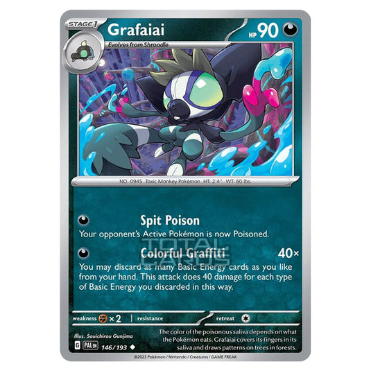 Pokemon - Scarlet & Violet - Paldea Evolved - Grafaiai - 146/193