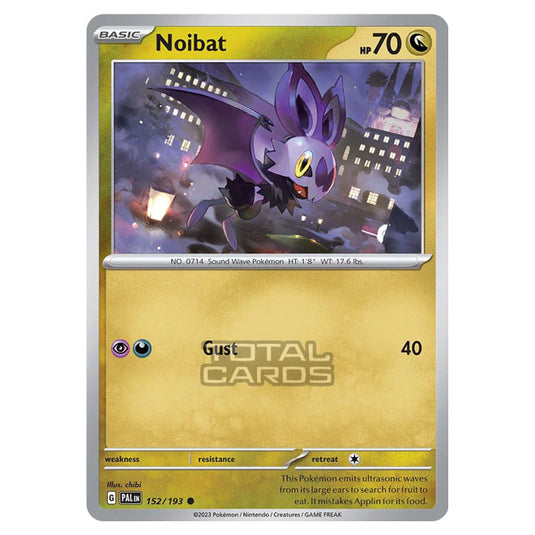 Pokemon - Scarlet & Violet - Paldea Evolved - Noibat - 152/193