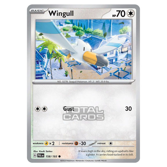 Pokemon - Scarlet & Violet - Paldea Evolved - Wingull - 158/193