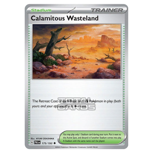 Pokemon - Scarlet & Violet - Paldea Evolved - Calamitous Wasteland - 175/193