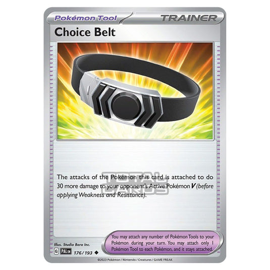 Pokemon - Scarlet & Violet - Paldea Evolved - Choice Belt - 176/193