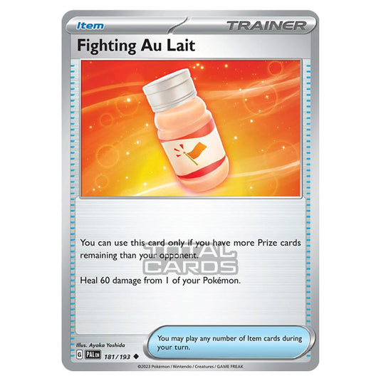Pokemon - Scarlet & Violet - Paldea Evolved - Fighting Au Lait - 181/193