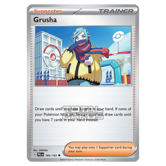 Pokemon - Scarlet & Violet - Paldea Evolved - Grusha - 184/193