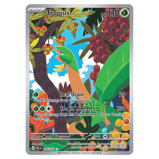 Pokemon - Scarlet & Violet - Paldea Evolved - Tropius - 195/193