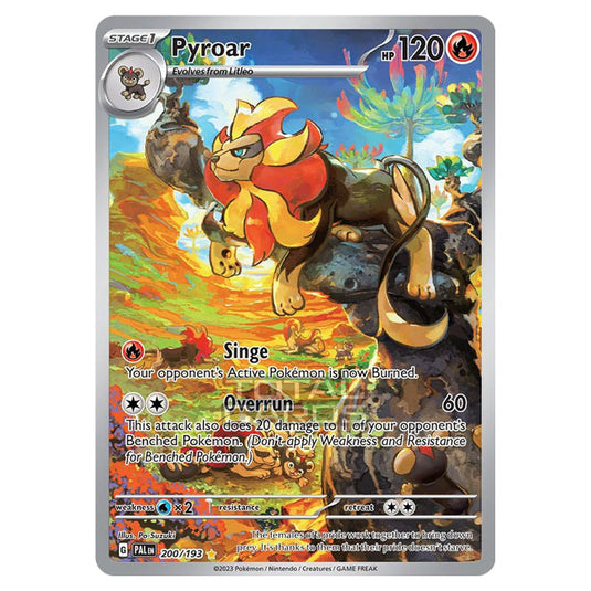 Pokemon - Scarlet & Violet - Paldea Evolved - Pyroar - 200/193