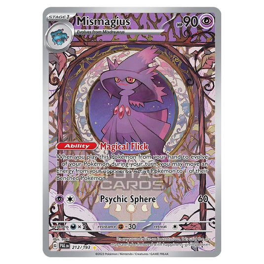 Pokemon - Scarlet & Violet - Paldea Evolved - Mismagius - 212/193