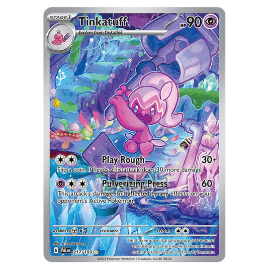 Pokemon - Scarlet & Violet - Paldea Evolved - Tinkatuff - 217/193