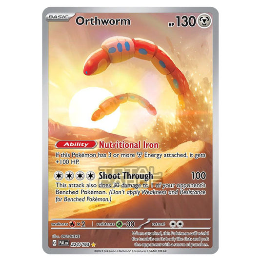 Pokemon - Scarlet & Violet - Paldea Evolved - Orthworm - 224/193