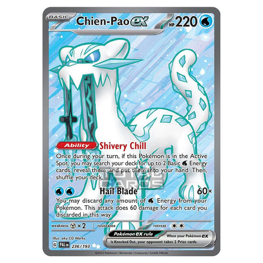 Pokemon - Scarlet & Violet - Paldea Evolved - Chien-Pao ex - 236/193