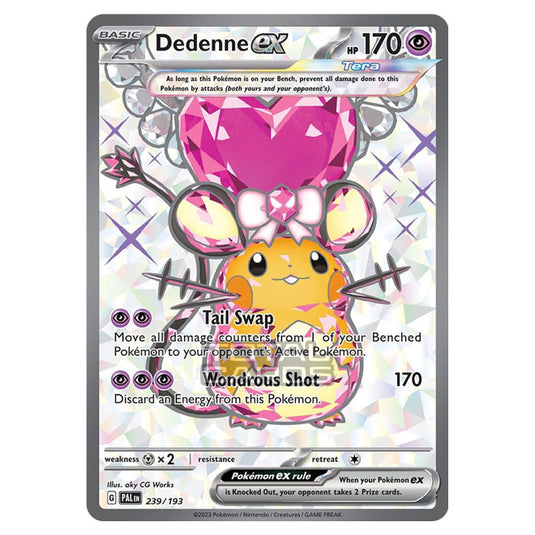 Pokemon - Scarlet & Violet - Paldea Evolved - Dedenne ex - 239/193