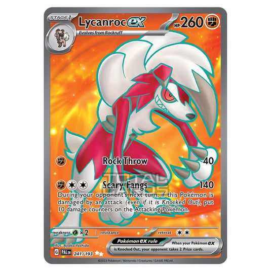 Pokemon - Scarlet & Violet - Paldea Evolved - Lycanroc ex - 241/193