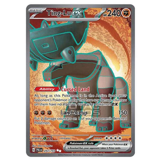 Pokemon - Scarlet & Violet - Paldea Evolved - Ting-Lu ex - 243/193 Pokemon - Scarlet & Violet - Paldea Evolved - Ting-Lu ex - 243/193