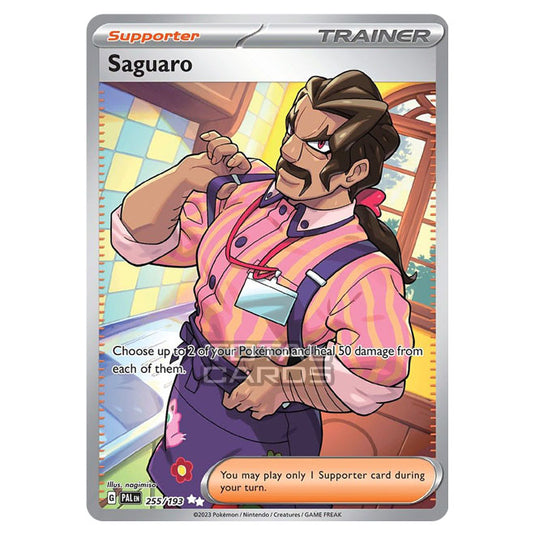 Pokemon - Scarlet & Violet - Paldea Evolved - Saguaro - 255/193