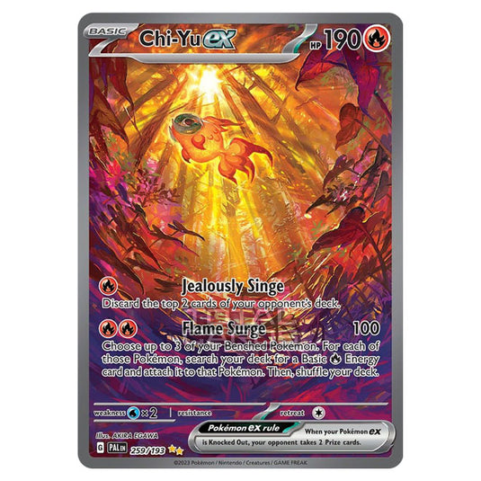 Pokemon - Scarlet & Violet - Paldea Evolved - Chi-Yu ex - 259/193