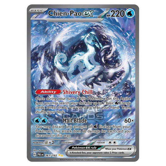 Pokemon - Scarlet & Violet - Paldea Evolved - Chien-Pao ex - 261/193