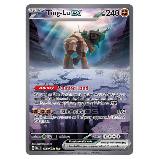 ting lu ex pokemon card value Pokemon - Scarlet & Violet - Paldea Evolved - Ting-Lu ex