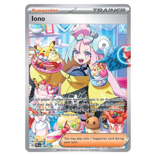 Pokemon - Scarlet & Violet - Paldea Evolved - Iono - 269/193