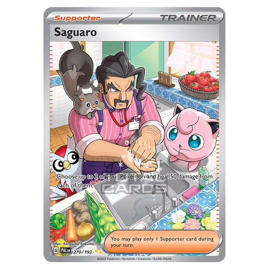 Pokemon - Scarlet & Violet - Paldea Evolved - Saguaro - 270/193