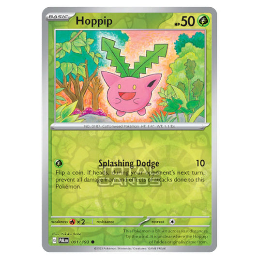 Pokemon - Scarlet & Violet - Paldea Evolved - Hoppip - 001/193 - (Reverse Holo)