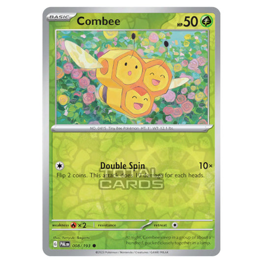 Pokemon - Scarlet & Violet - Paldea Evolved - Combee - 008/193 - (Reverse Holo)