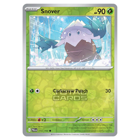 Pokemon - Scarlet & Violet - Paldea Evolved - Snover - 010/193