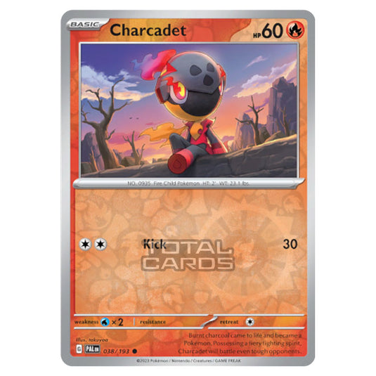 Pokemon - Scarlet & Violet - Paldea Evolved - Charcadet - 038/193 - (Reverse Holo)