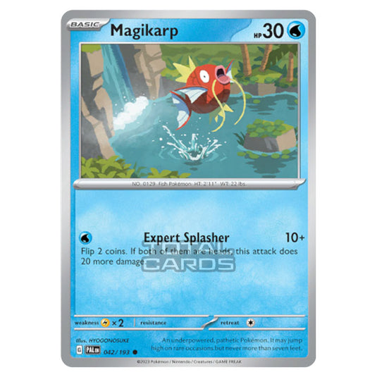 Pokemon - Scarlet & Violet - Paldea Evolved - Magikarp - 042/193 - (Reverse Holo)