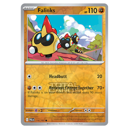 falinks v pokemon card value Pokemon - Scarlet & Violet - Paldea Evolved - Falinks - 119/193