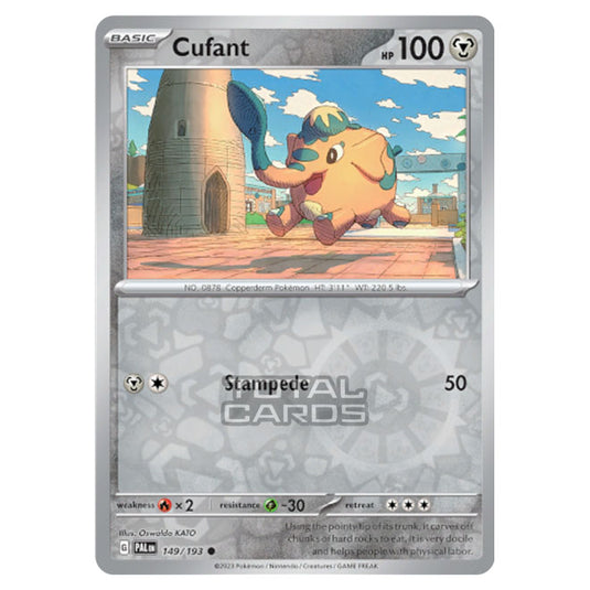 Pokemon - Scarlet & Violet - Paldea Evolved - Cufant - 149/193 - (Reverse Holo)