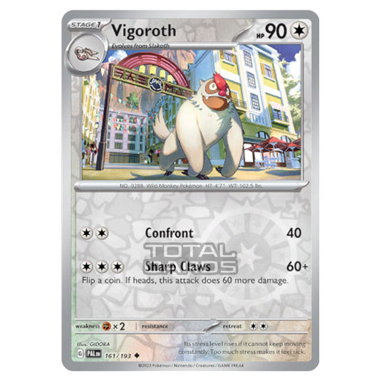 Pokemon - Scarlet & Violet - Paldea Evolved - Vigoroth - 161/193 - (Reverse Holo)