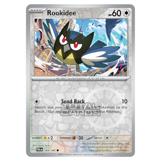 Pokemon - Scarlet & Violet - Paldea Evolved - Rookidee - 164/193 - (Reverse Holo)