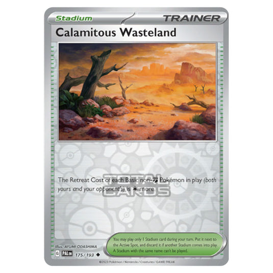 Pokemon - Scarlet & Violet - Paldea Evolved - Calamitous Wasteland - 175/193 - (Reverse Holo)