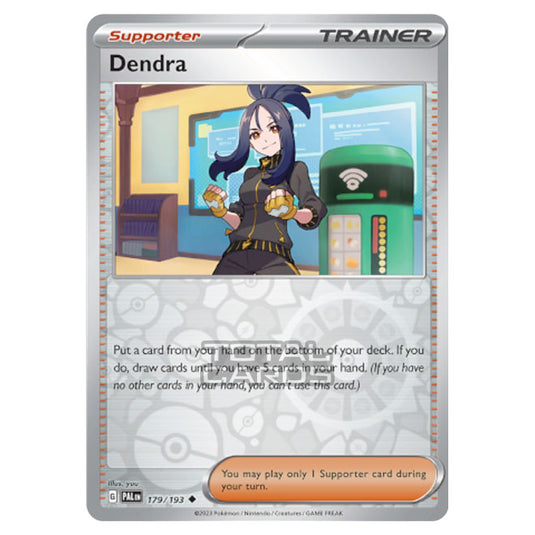 Pokemon - Scarlet & Violet - Paldea Evolved - Dendra - 179/193 - (Reverse Holo)