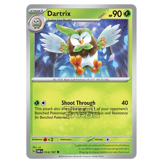 Pokemon - Scarlet & Violet - Obsidian Flames - Dartrix