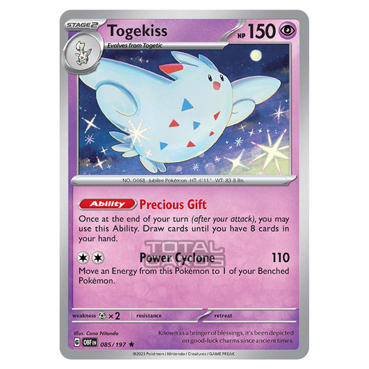 Pokemon - Scarlet & Violet - Obsidian Flames - Togekiss - 085/197