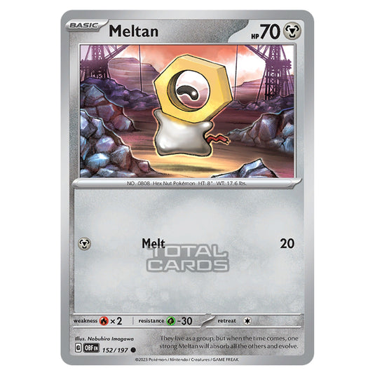 Pokemon - Scarlet & Violet - Obsidian Flames - Meltan - 152/197