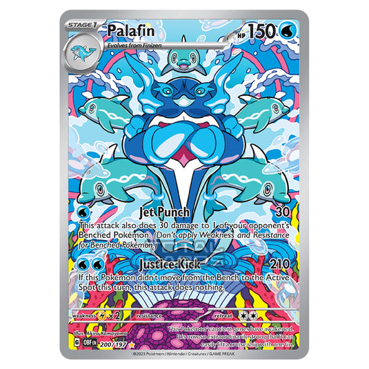 Pokemon - Scarlet & Violet - Obsidian Flames - Palafin - 200/197