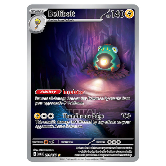 Pokemon - Scarlet & Violet - Obsidian Flames - Bellibolt - 201/197