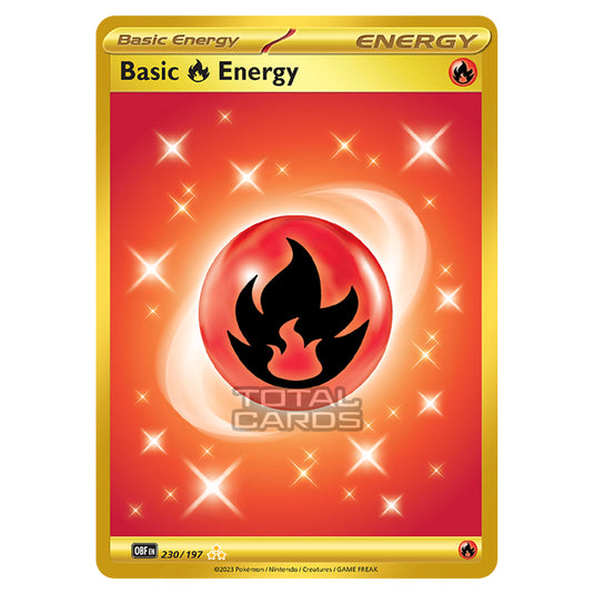 Pokemon - Scarlet & Violet - Obsidian Flames - Basic Fire Energy - 230/197