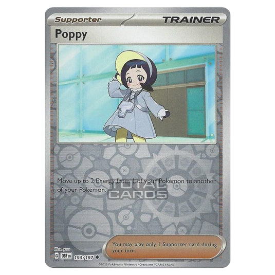 full art poppy pokemon card Trainer Art, Toys & Collectibles, Trading Cards, Raw Singles on Carousell Supporter / / Card Text Pokmon Card Poppy SR 131/108