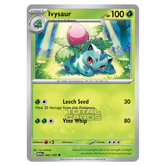 Pokemon - Scarlet & Violet - 151 - Ivysaur - 002/165