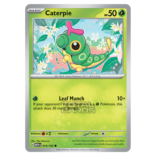 Pokemon - Scarlet & Violet - 151 - Caterpie - 010/165