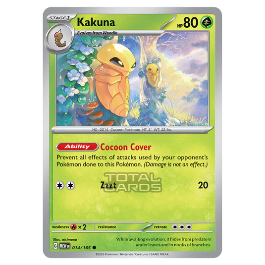 Pokemon - Scarlet & Violet - 151 - Kakuna - 014/165